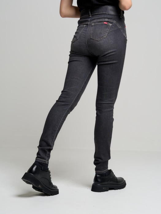 Dámske denimové nohavice MELINDA HIGH WAIST 897